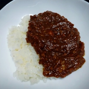 市販のルーで☆キーマカレー